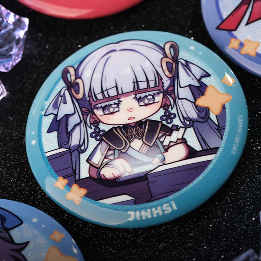 Official Comic Resonator Theme Reflective Badge