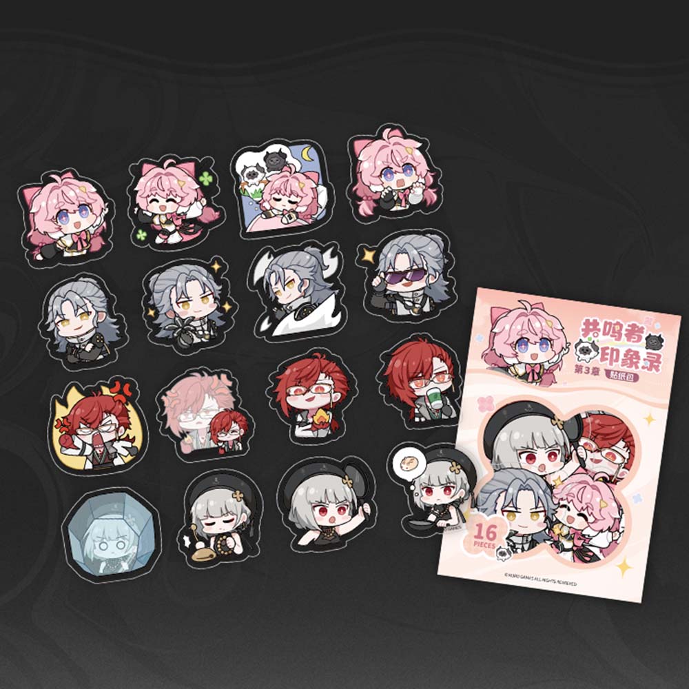 【 Pre order 】Resonator Impressions Sticker Pack Set