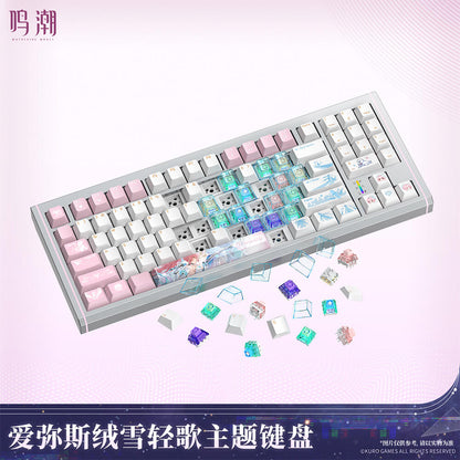 【 Pre order 】Aemeath Snowfluff Whispers Themed Keyboard