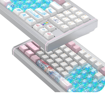 【 Pre order 】Aemeath Snowfluff Whispers Themed Keyboard