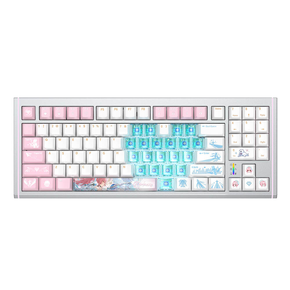 【 Pre order 】Aemeath Snowfluff Whispers Themed Keyboard