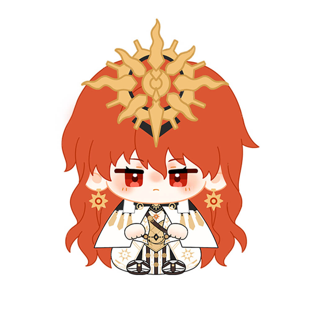 Character Plush Keychain