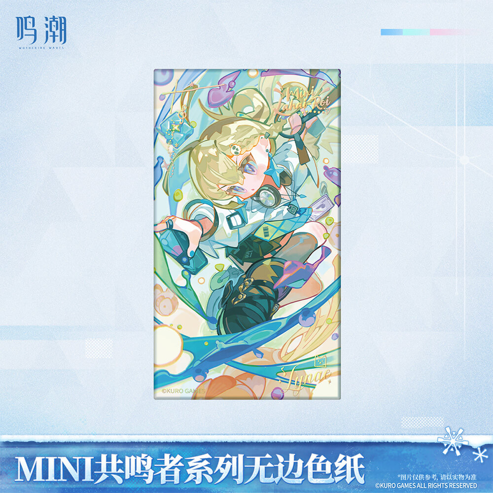 【 Pre order 】Chibi Resonator Series Unframed Colored Paper