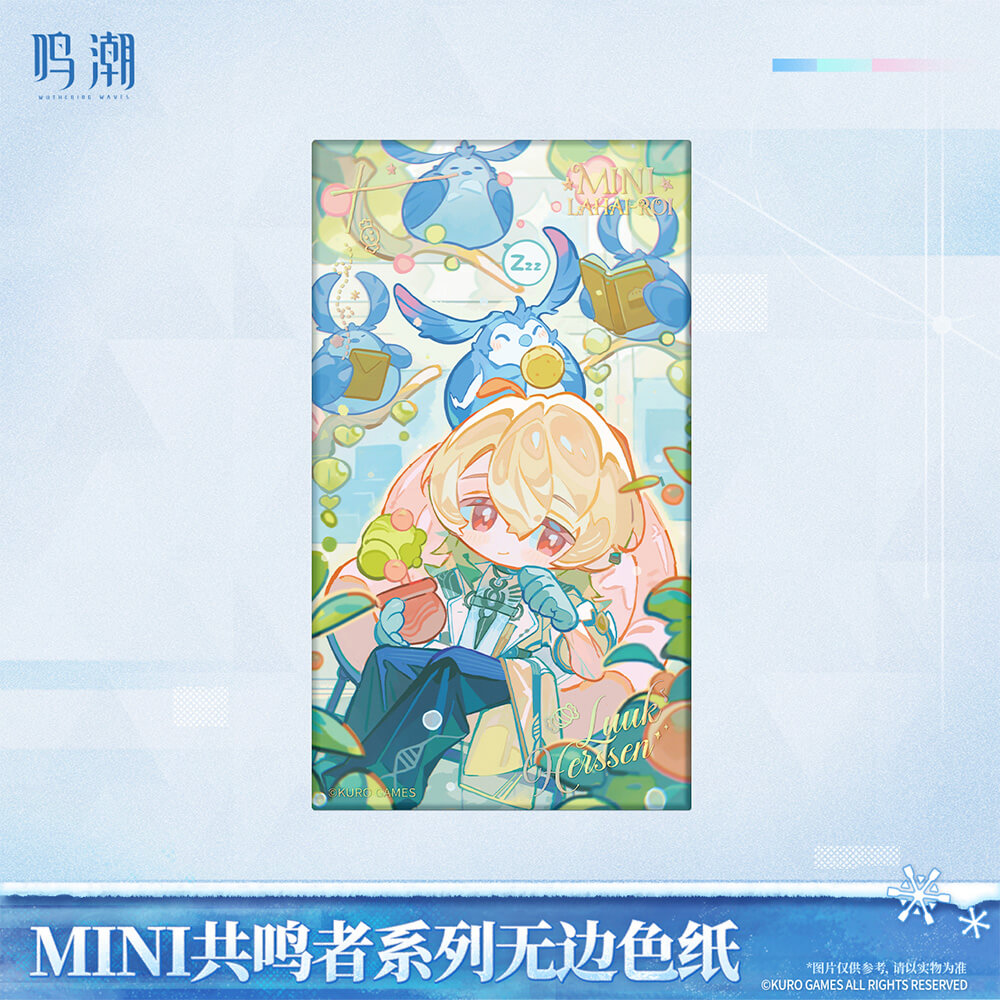 【 Pre order 】Chibi Resonator Series Unframed Colored Paper