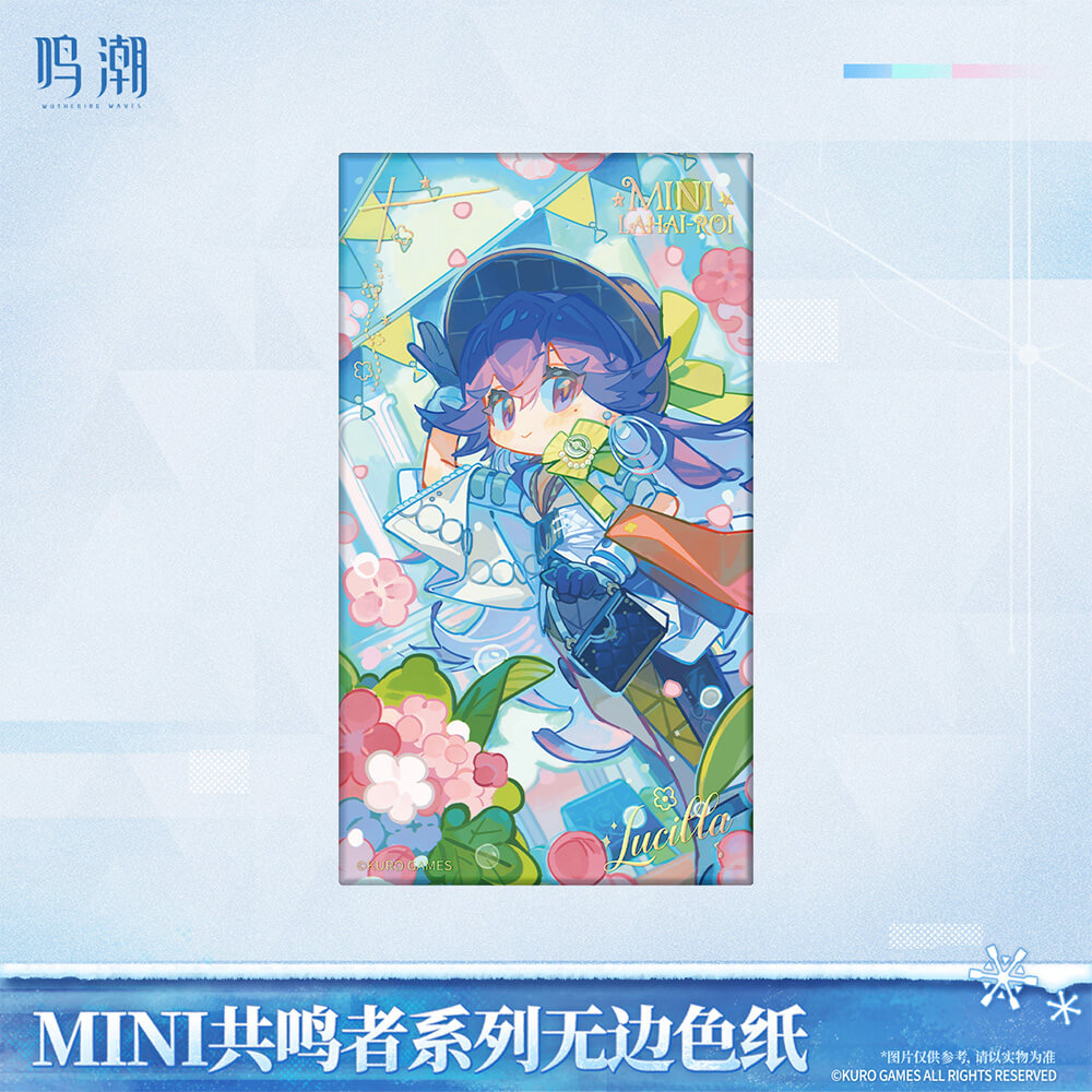 【 Pre order 】Chibi Resonator Series Unframed Colored Paper