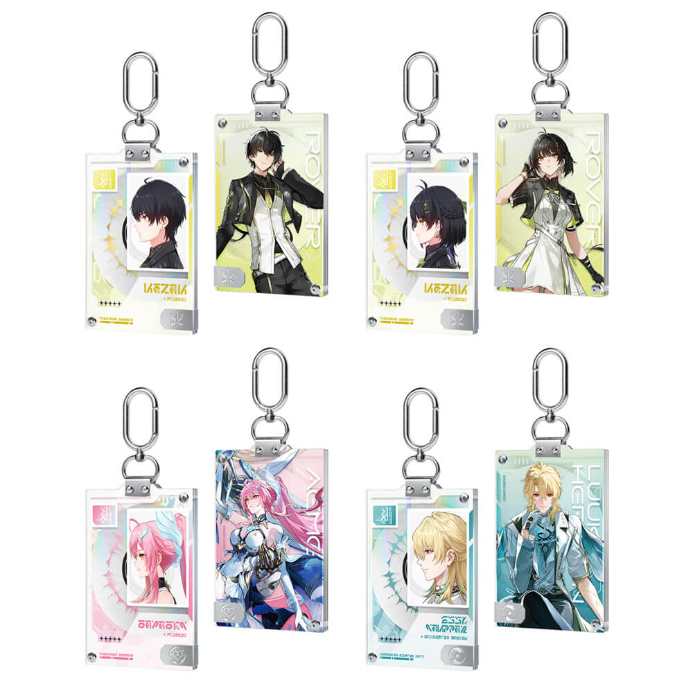 【 Pre order 】Entry Permit Series ID Card Keychain Vol.2