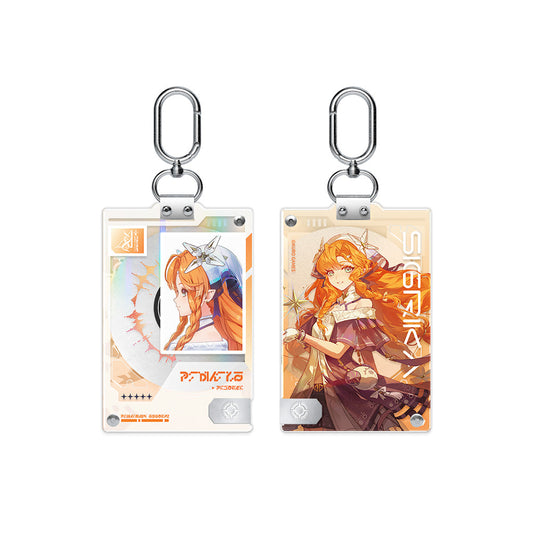 Entry Permit Series ID Card Keychain