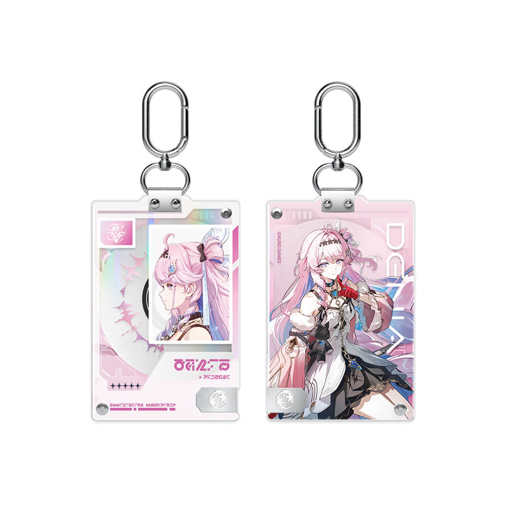 Entry Permit Series ID Card Keychain