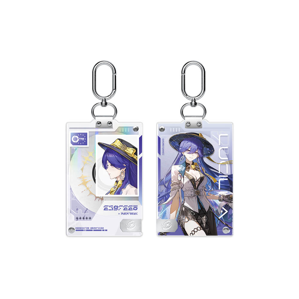 Entry Permit Series ID Card Keychain