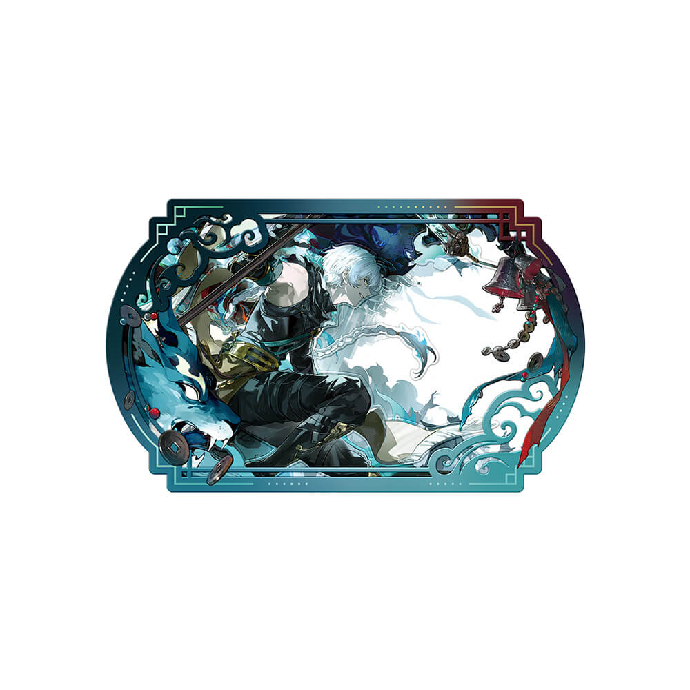 Mengzhou's Silhouette Themed 3D Card