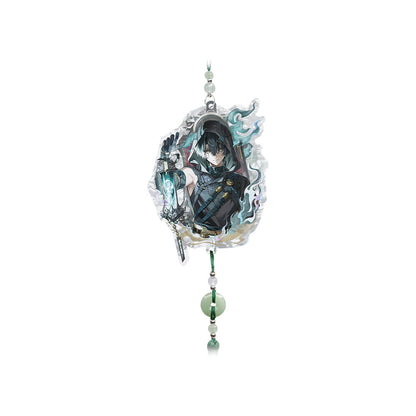 Mengzhou's Silhouette Themed Acrylic Keychain