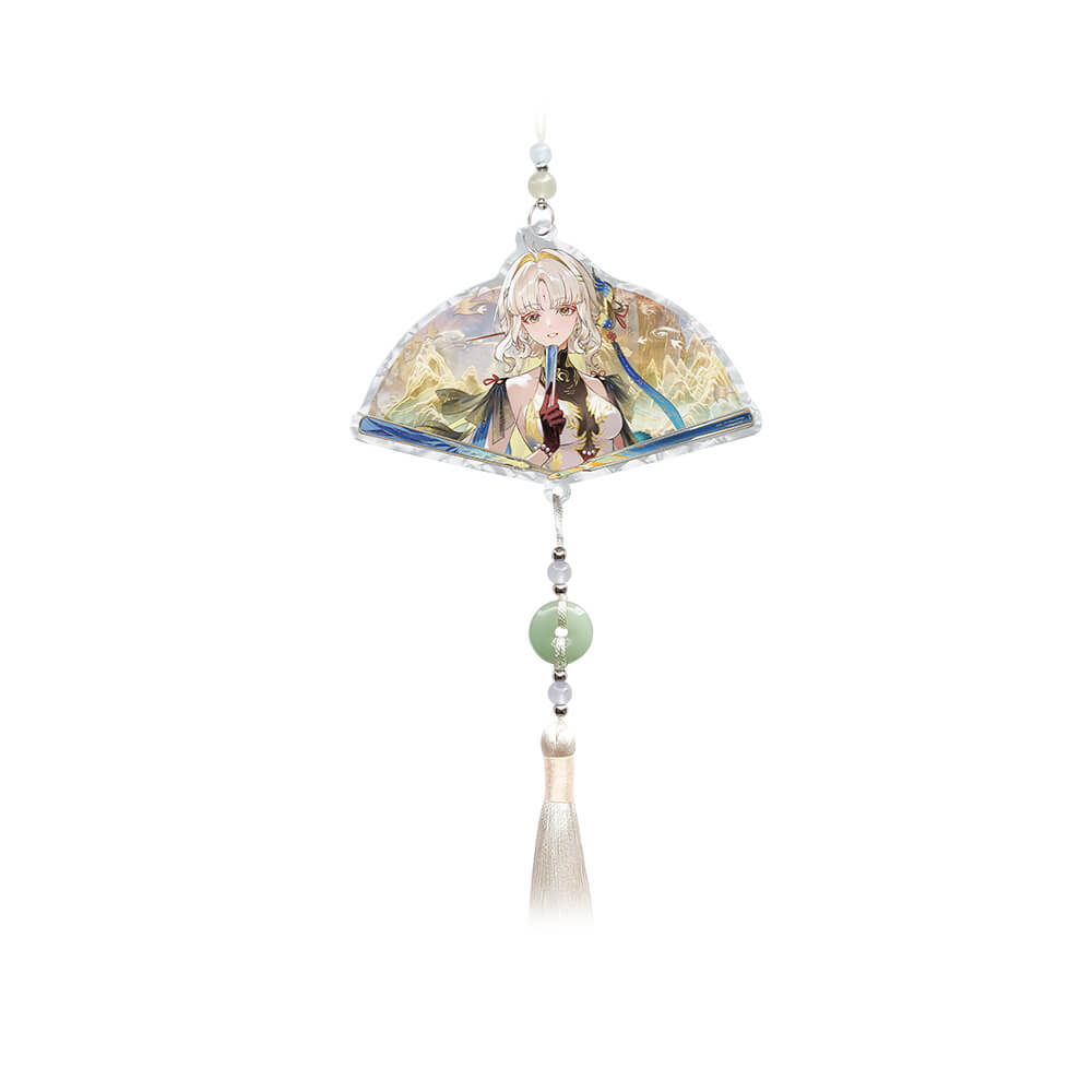Mengzhou's Silhouette Themed Acrylic Keychain