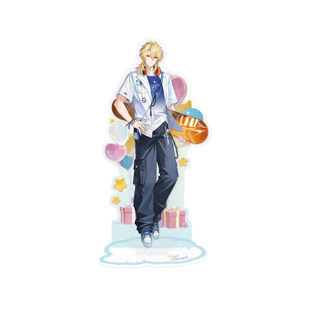 Pastel Wishes Themed Acrylic Standee