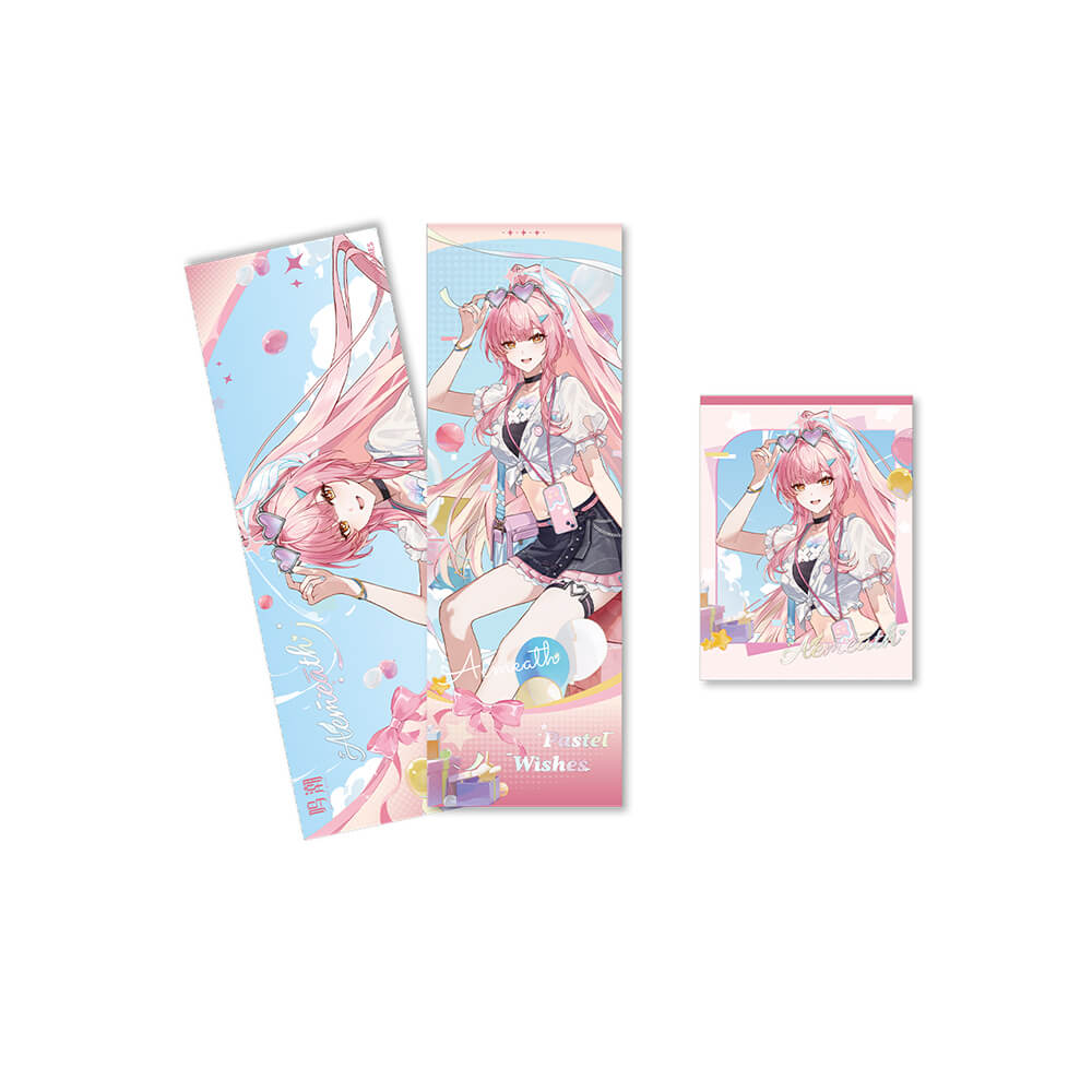 Pastel Wishes Themed Laser Ticket Set