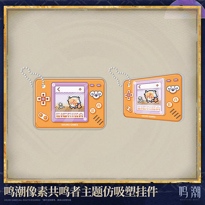 Pixel Resonator Themed Acrylic Blister Charm