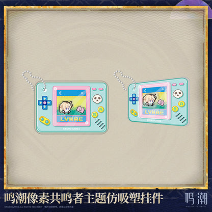 Pixel Resonator Themed Acrylic Blister Charm
