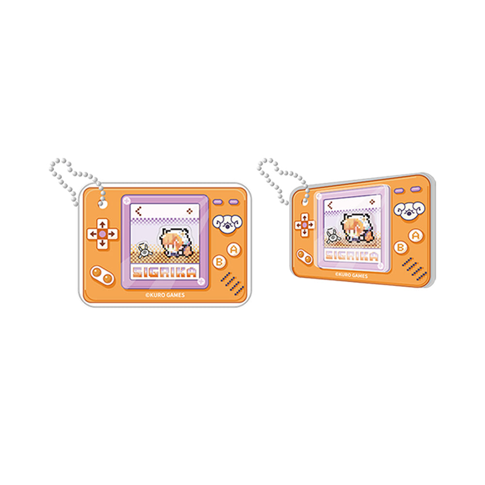 Pixel Resonator Themed Acrylic Blister Charm