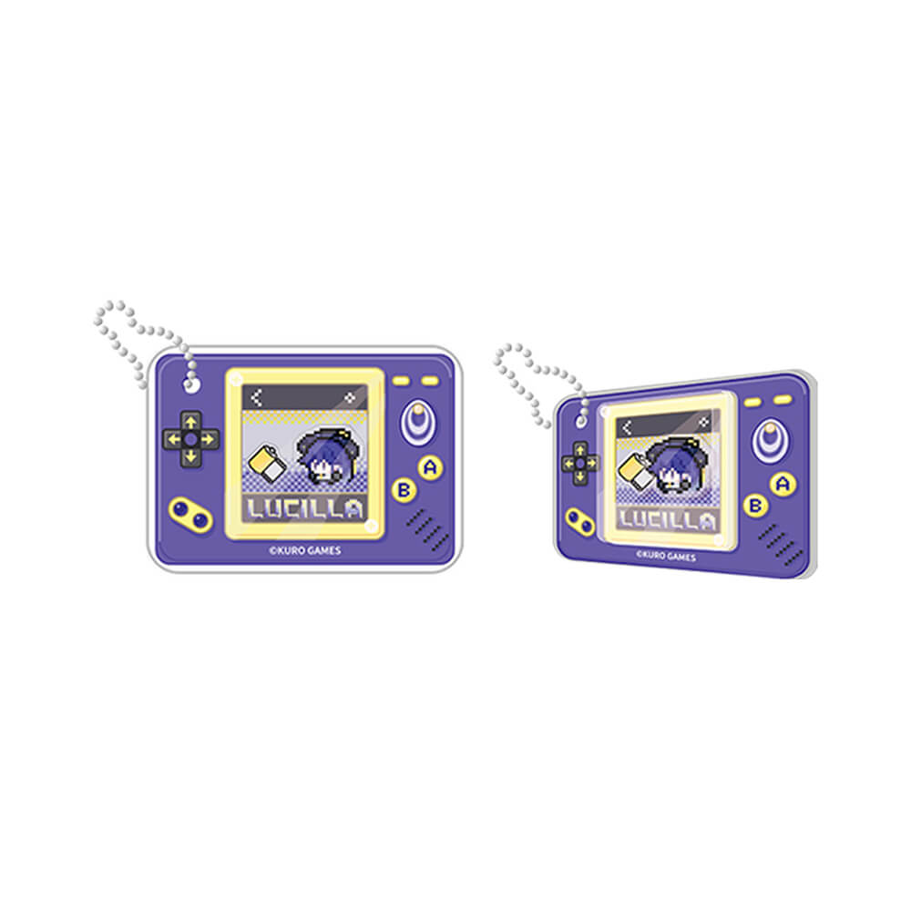 Pixel Resonator Themed Acrylic Blister Charm