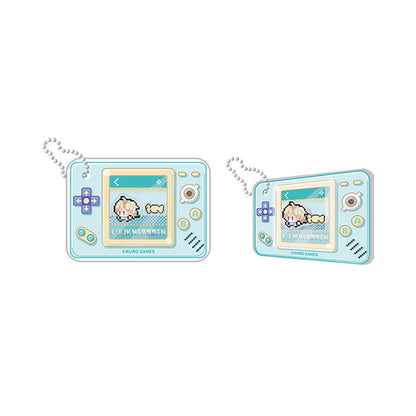 Pixel Resonator Themed Acrylic Blister Charm