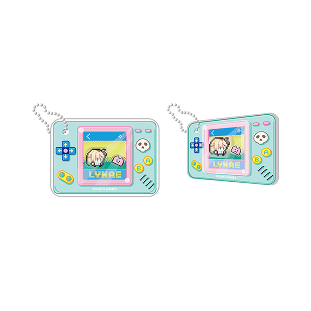 Pixel Resonator Themed Acrylic Blister Charm
