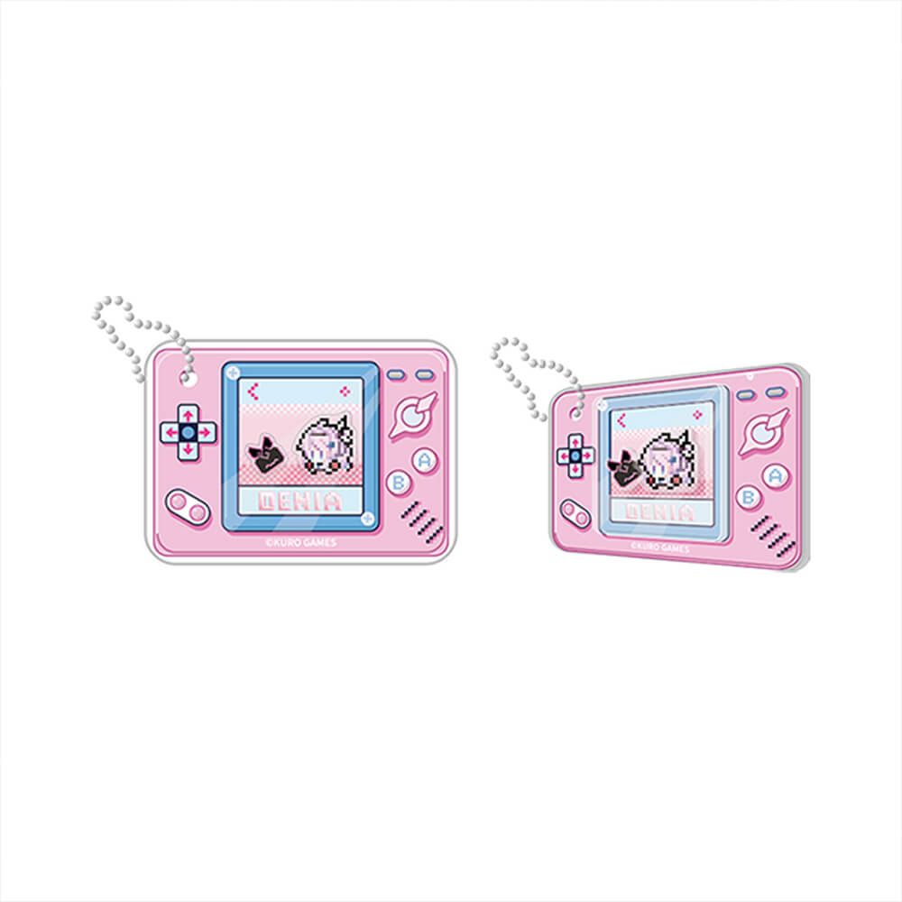 Pixel Resonator Themed Acrylic Blister Charm