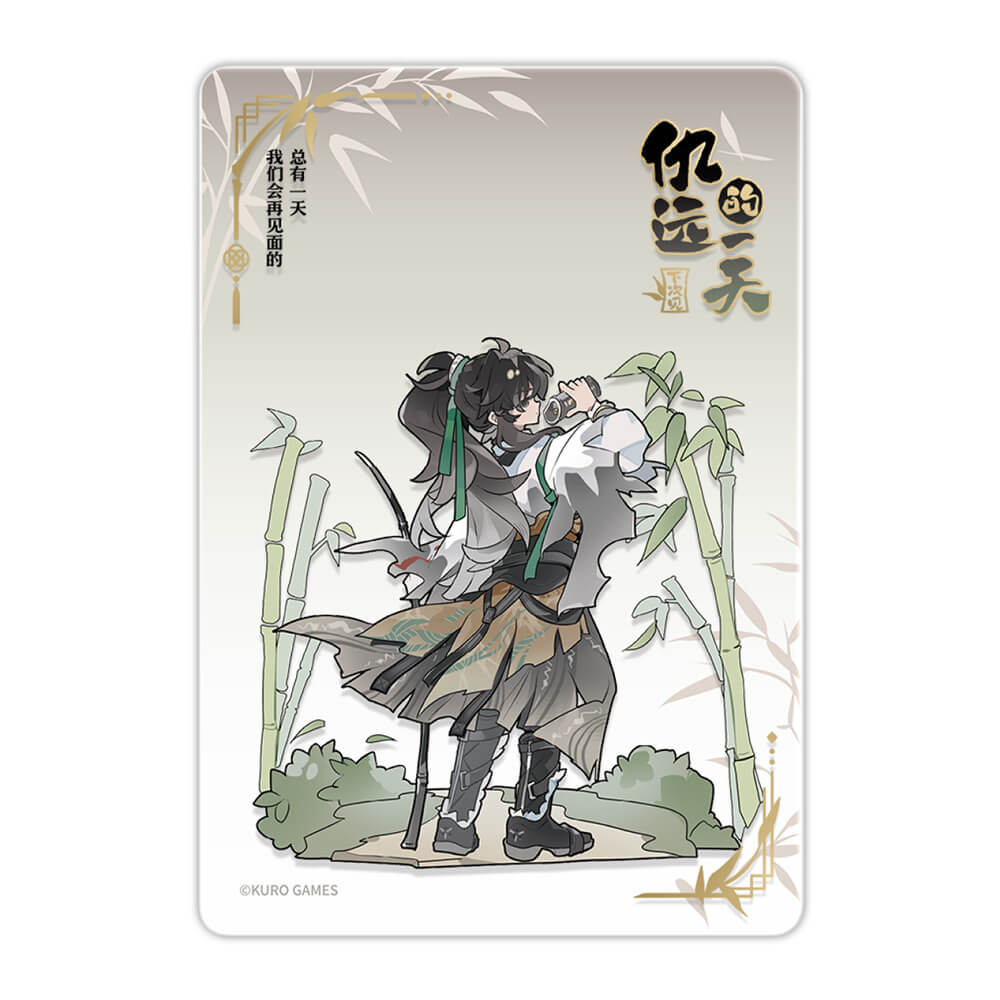 【 Pre order 】Qiuyuan's Daily Series Acrylic Clear Card