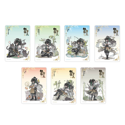 【 Pre order 】Qiuyuan's Daily Series Acrylic Clear Card