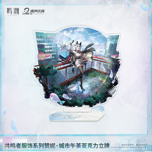 Resonator Outfit Series Zani: Downtown Repose Acrylic Standee