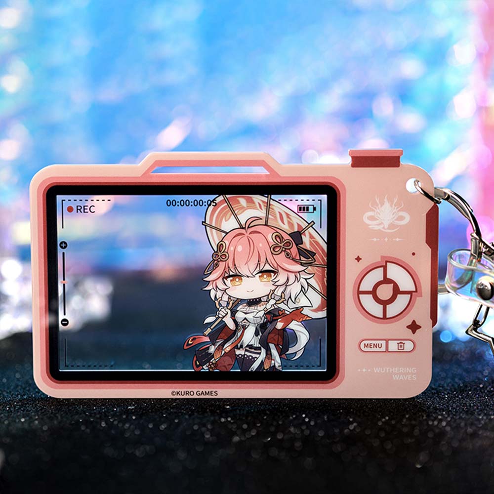 Resonator Theme Q Version Camera Acrylic Keychain