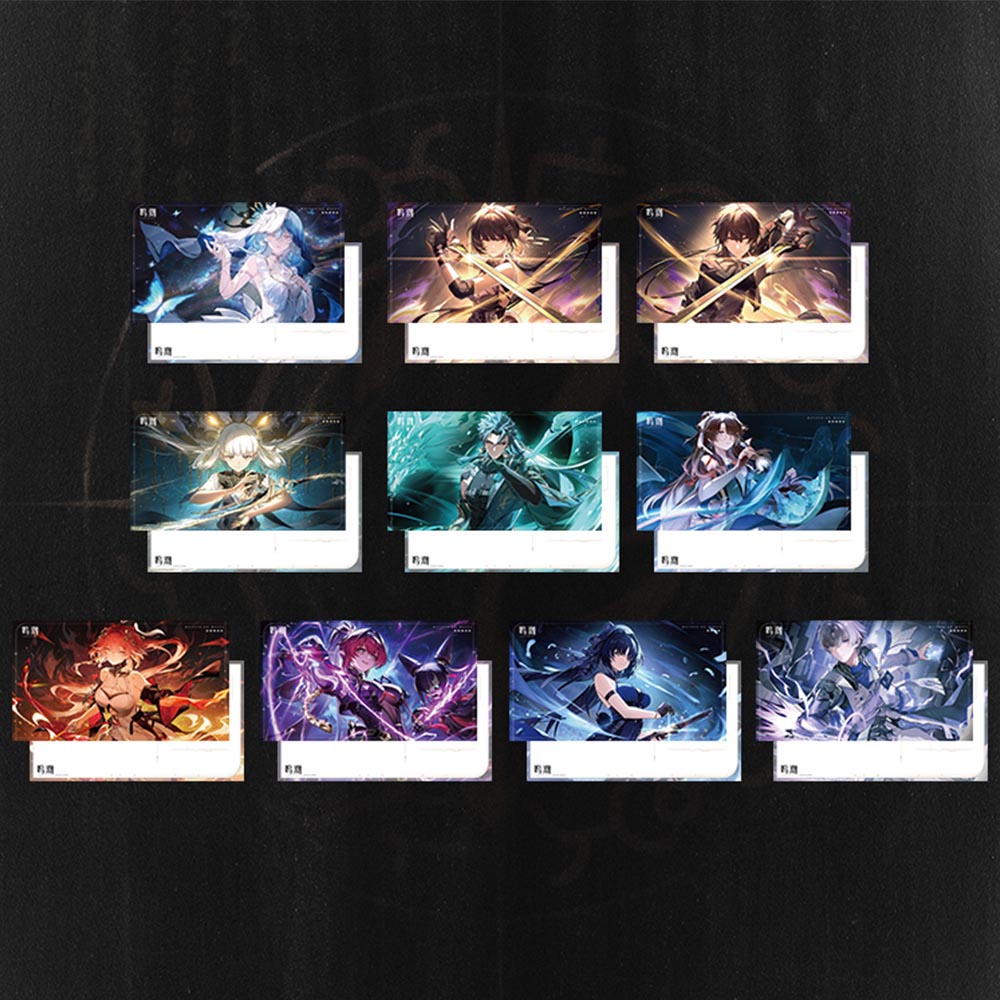 Resonator Theme Illustration Postcard Set