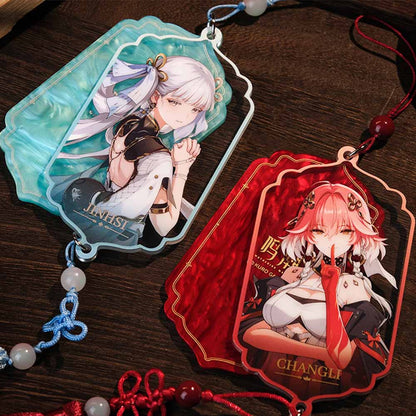 【 Pre order 】Resonator Theme Irregular Acrylic Keychain