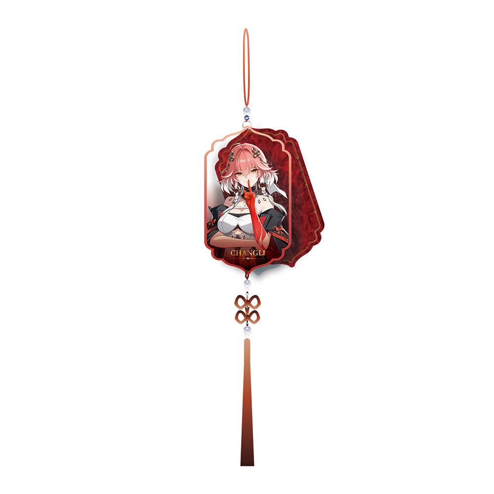 Resonator Theme Irregular Acrylic Keychain