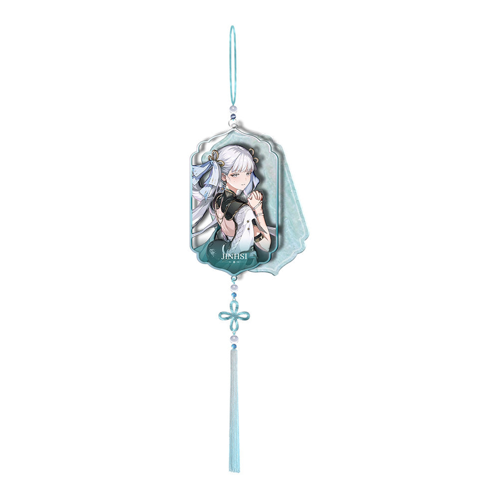 Resonator Theme Irregular Acrylic Keychain