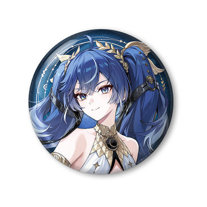 Resonator Theme Reflective Tinplate Badge