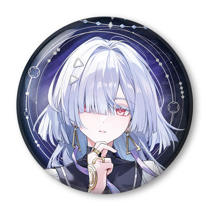 Resonator Theme Reflective Tinplate Badge