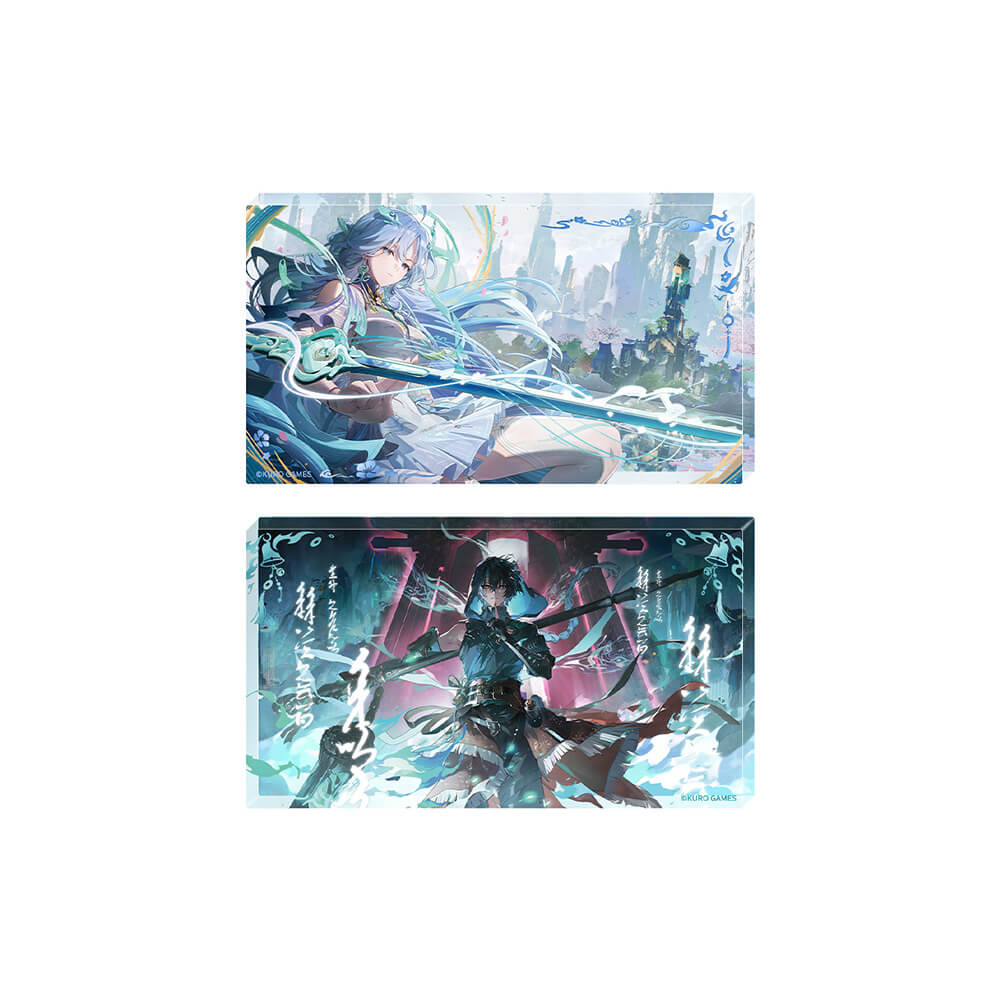 Resonator Themed Acrylic Block
