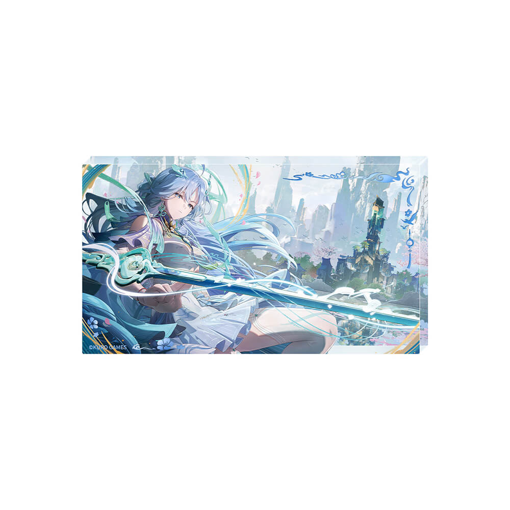 Resonator Themed Acrylic Block
