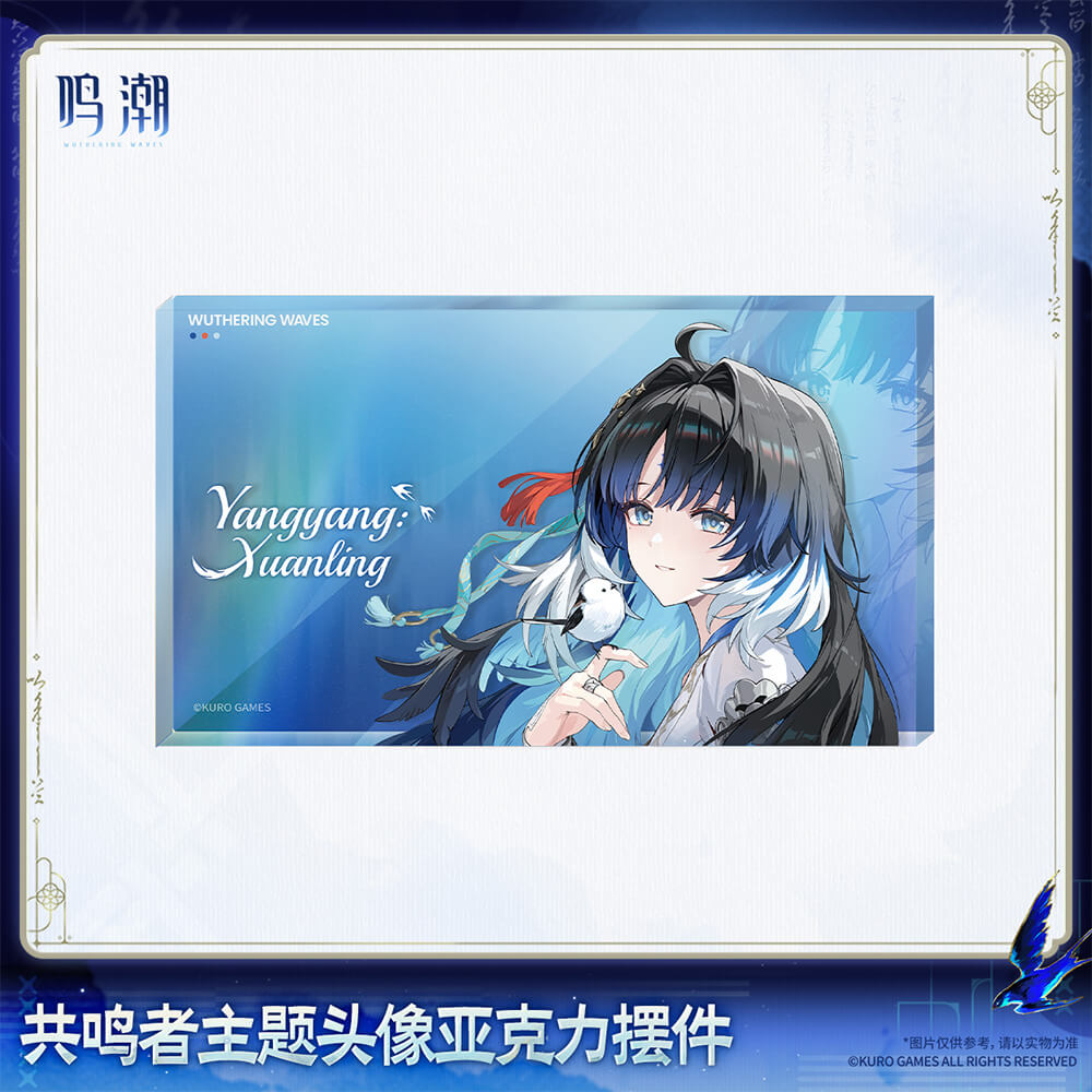Resonator Themed Avatar Acrylic Block