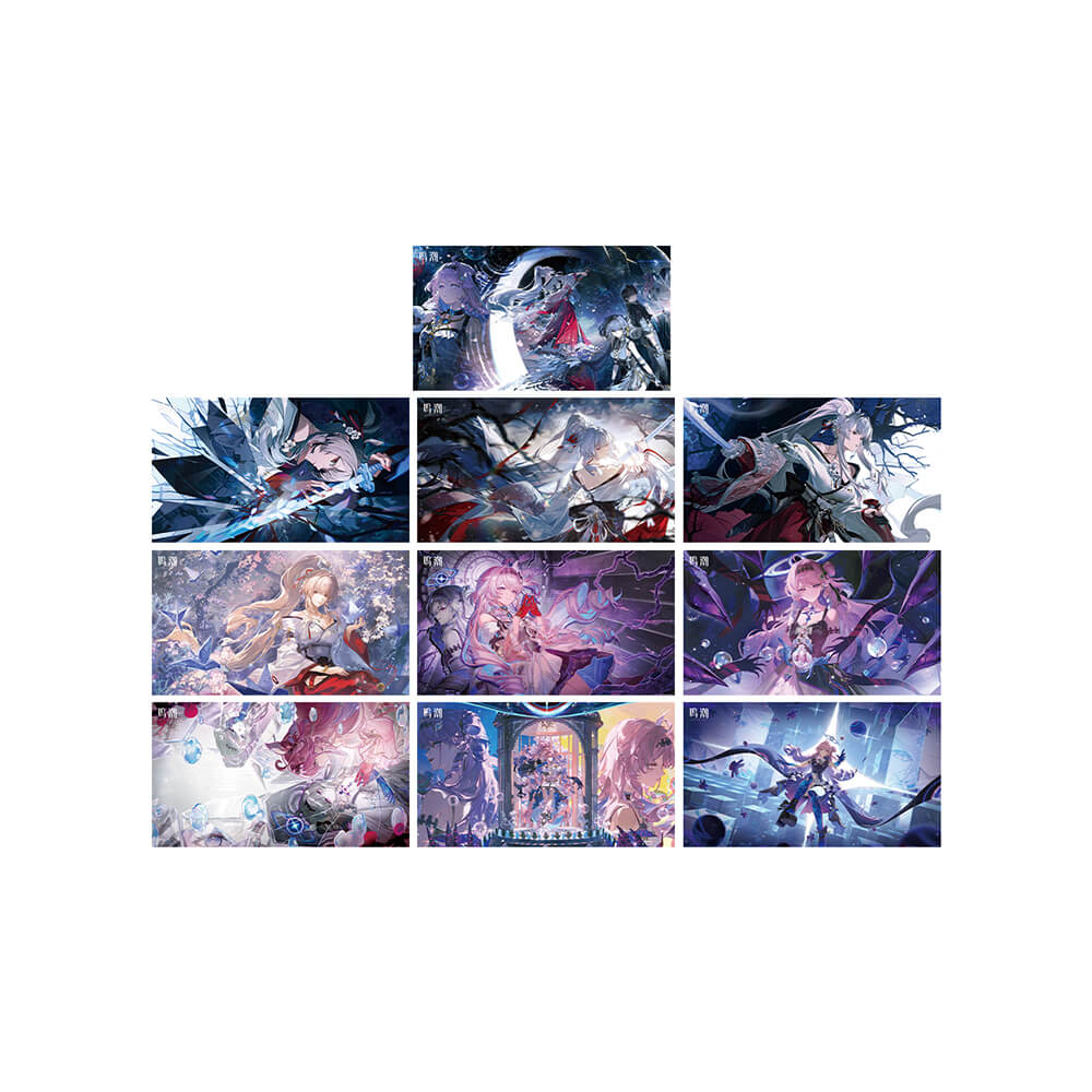 Wuthering Waves Resonator Themed Illustrated Postcard Set Vol.3