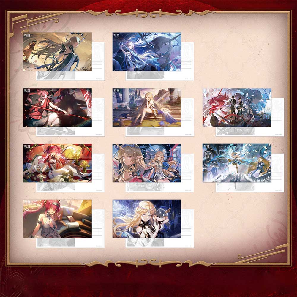 【 Pre order 】Resonator Themed Illustrated Postcard Set Vol.2