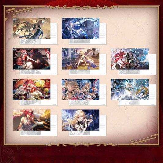 【 Pre order 】Resonator Themed Illustrated Postcard Set Vol.2