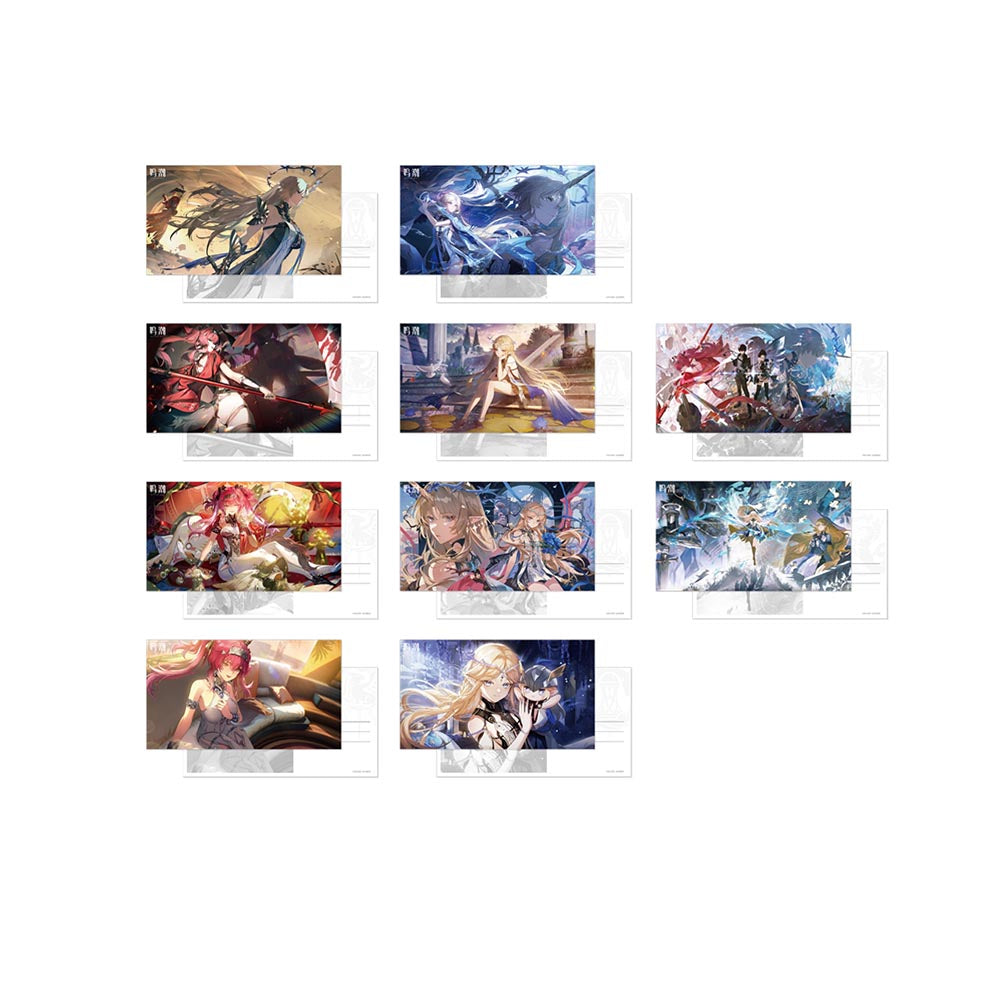 【 Pre order 】Resonator Themed Illustrated Postcard Set Vol.2