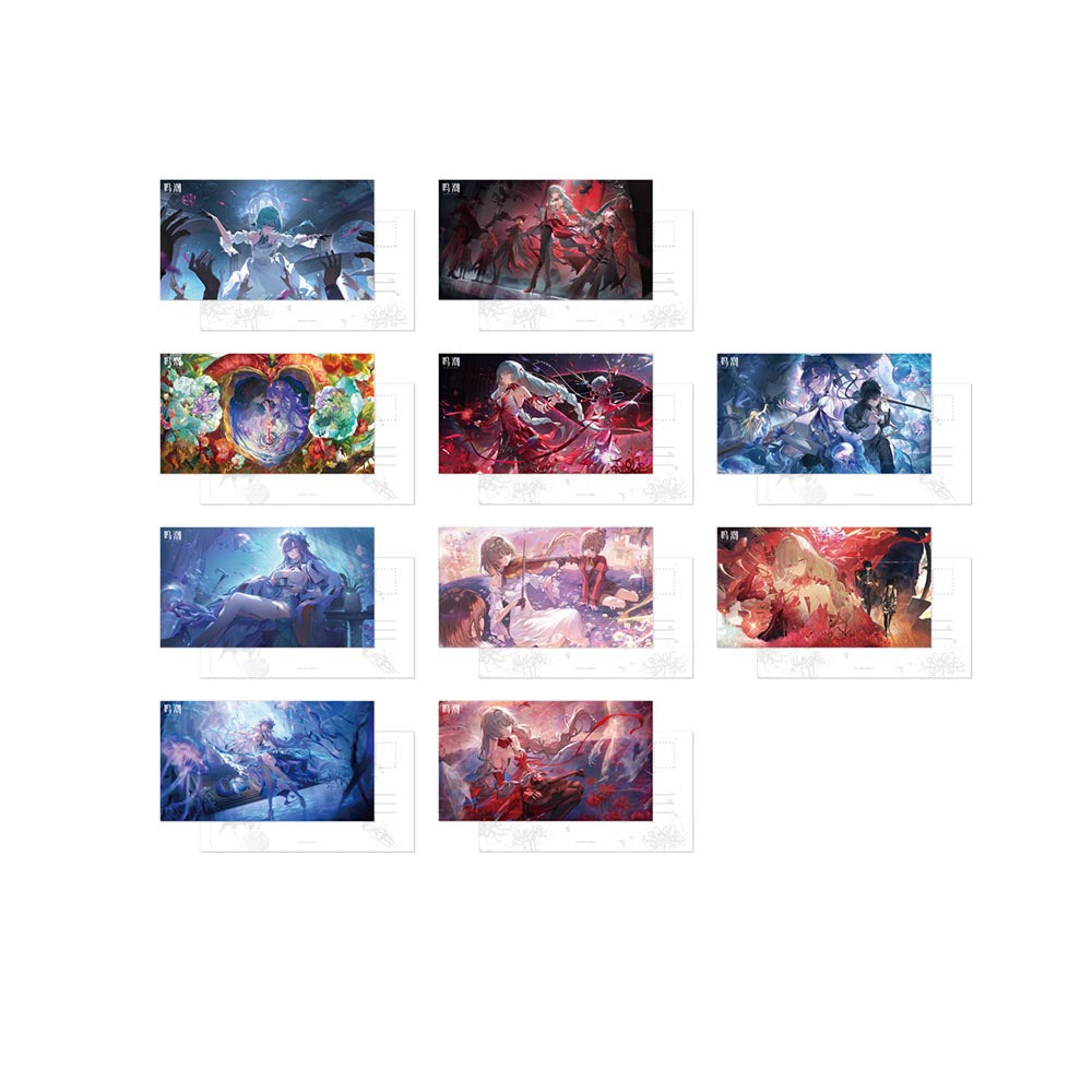 【 Pre order 】Resonator Themed Illustrated Postcard Set Vol.2