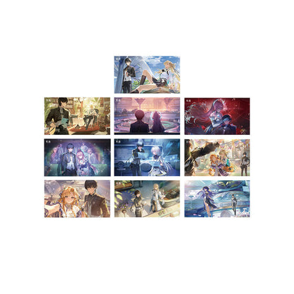 Resonator Themed Illustrated Postcard Set