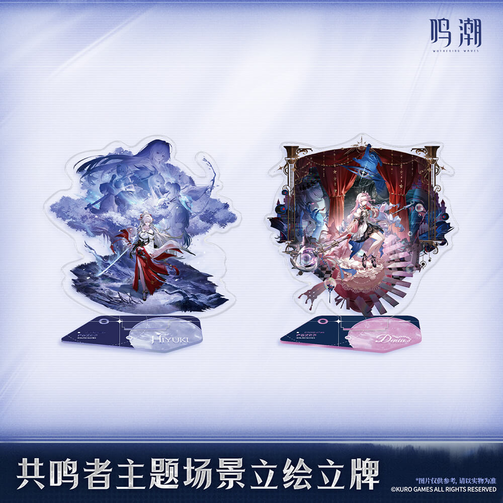 Resonator Themed Splash Art Standee