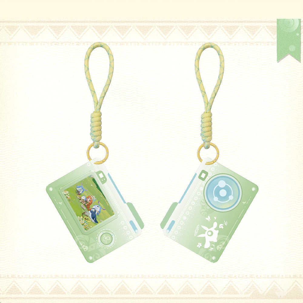Sigrika Feather Seeker of Spring Themed Camera-style Acrylic Charm