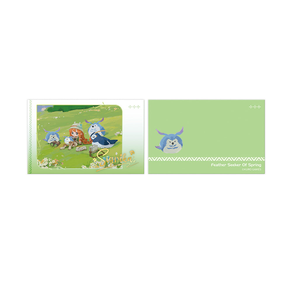 Sigrika Feather Seeker of Spring Themed Camera-style Acrylic Charm