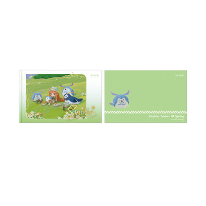 Sigrika Feather Seeker of Spring Themed Camera-style Acrylic Charm