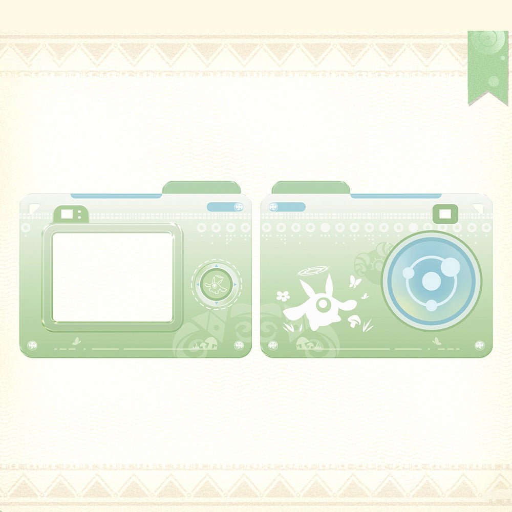Sigrika Feather Seeker of Spring Themed Camera-style Acrylic Charm