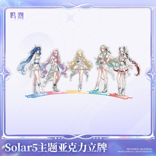 Solar5 Themed Acrylic Standee
